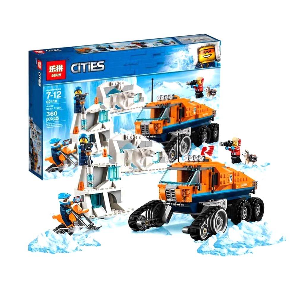 Lepin Arctic Scout Truck Lego 360 Pcs (02110)